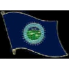 NEBRASKA PIN STATE FLAG PIN
